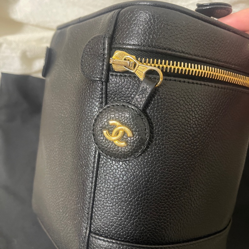 Chanel 中古化妝箱包 魚子醬化妝箱包-9
