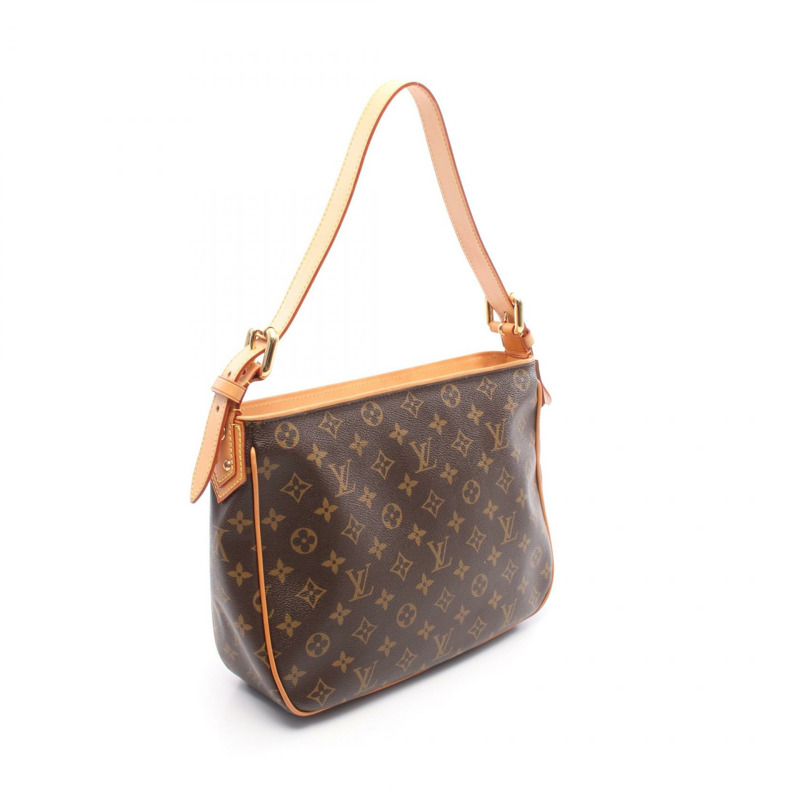 LOUIS VUITTON Hudson GM 單肩包 M40045 字母帆布 二手 女士 LV-1