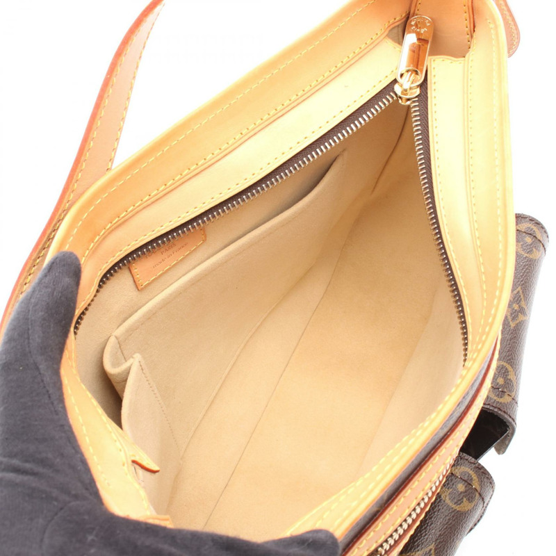 LOUIS VUITTON Hudson GM 單肩包 M40045 字母帆布 二手 女士 LV-2