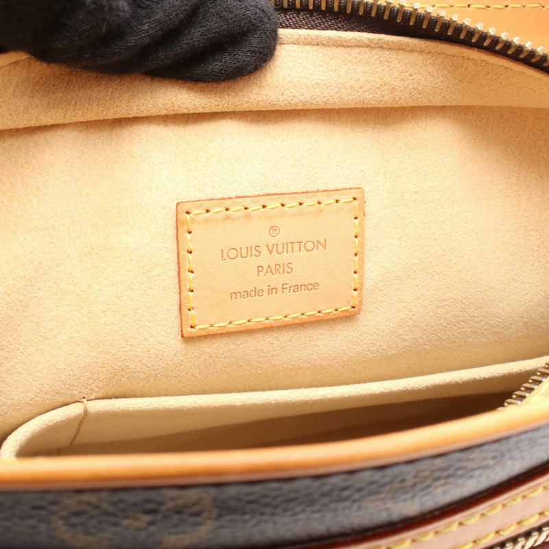 LOUIS VUITTON Hudson GM 單肩包 M40045 字母帆布 二手 女士 LV-3