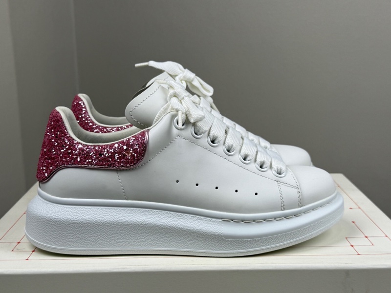 98新 麦昆/Alexander McQueen 粉紅閃閃 37碼-1