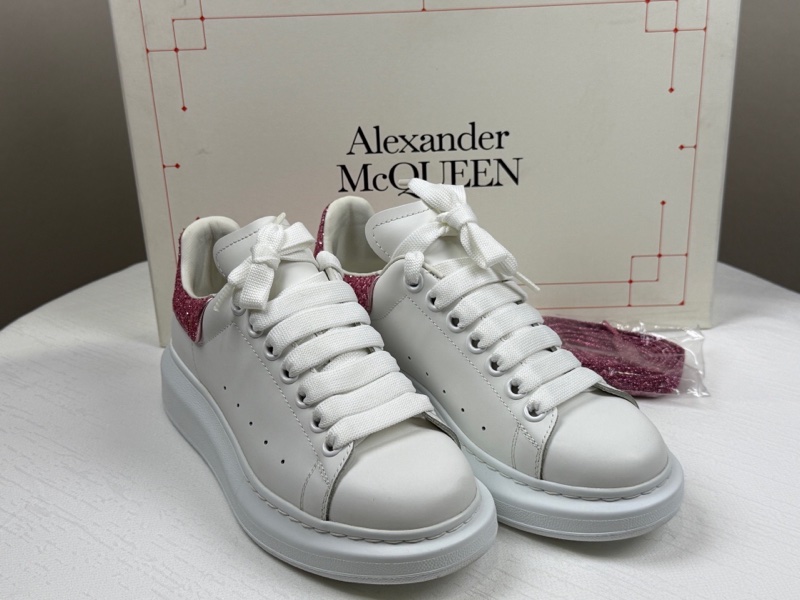 98新 麦昆/Alexander McQueen 粉紅閃閃 37碼-4