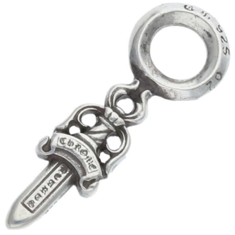 Chrome hearts 迷你匕首+5號匕首+珠鏈75cm-6