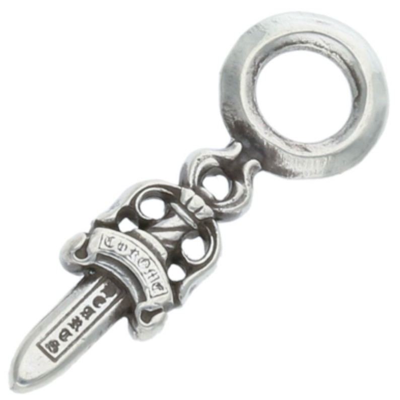 Chrome hearts 迷你匕首+5號匕首+珠鏈75cm-8