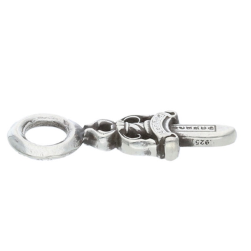Chrome hearts 迷你匕首+5號匕首+珠鏈75cm-14