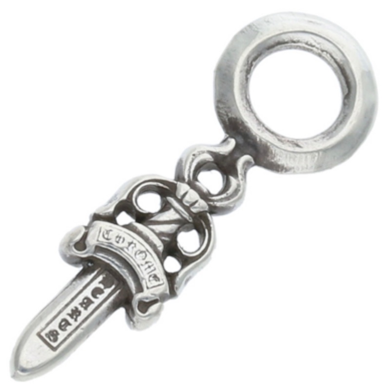 Chrome hearts 迷你匕首+5號匕首+珠鏈75cm-5