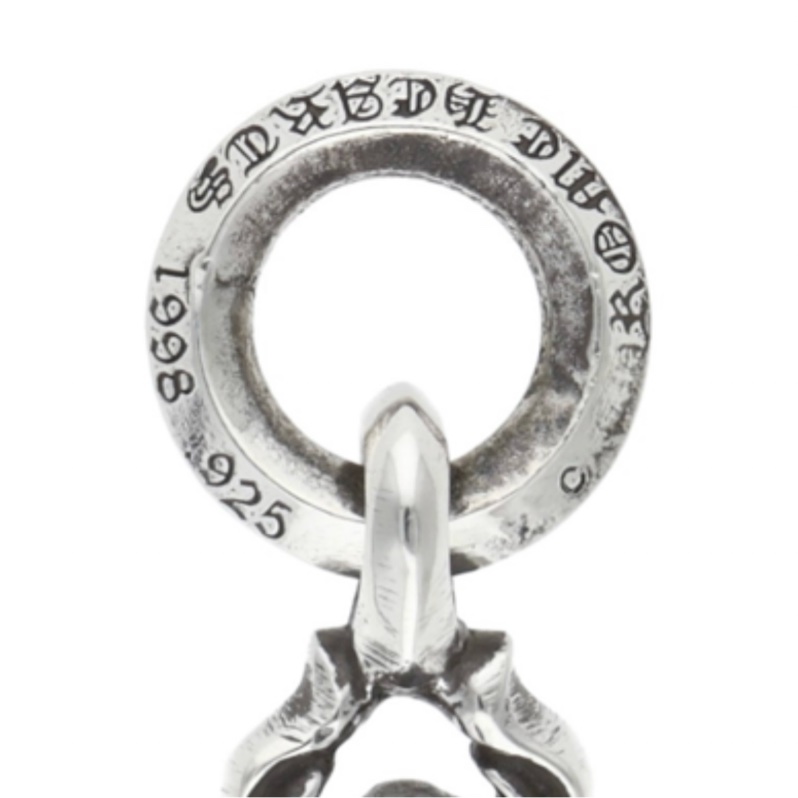 Chrome hearts 迷你匕首+5號匕首+珠鏈75cm-11