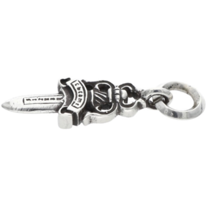 Chrome hearts 迷你匕首+5號匕首+珠鏈75cm-13