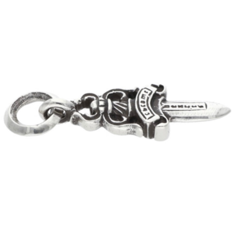 Chrome hearts 迷你匕首+5號匕首+珠鏈75cm-15
