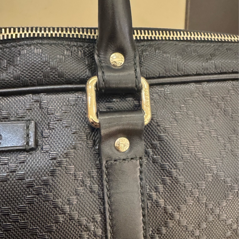 Gucci黑色手提公事包💼-19
