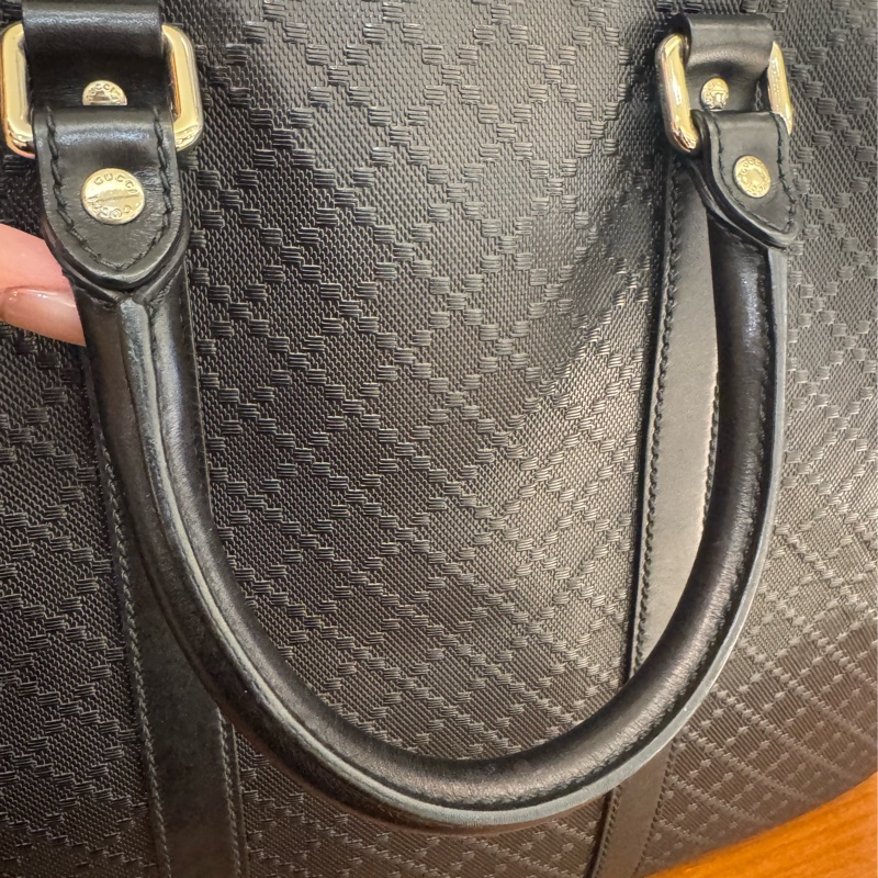 Gucci黑色手提公事包💼-22