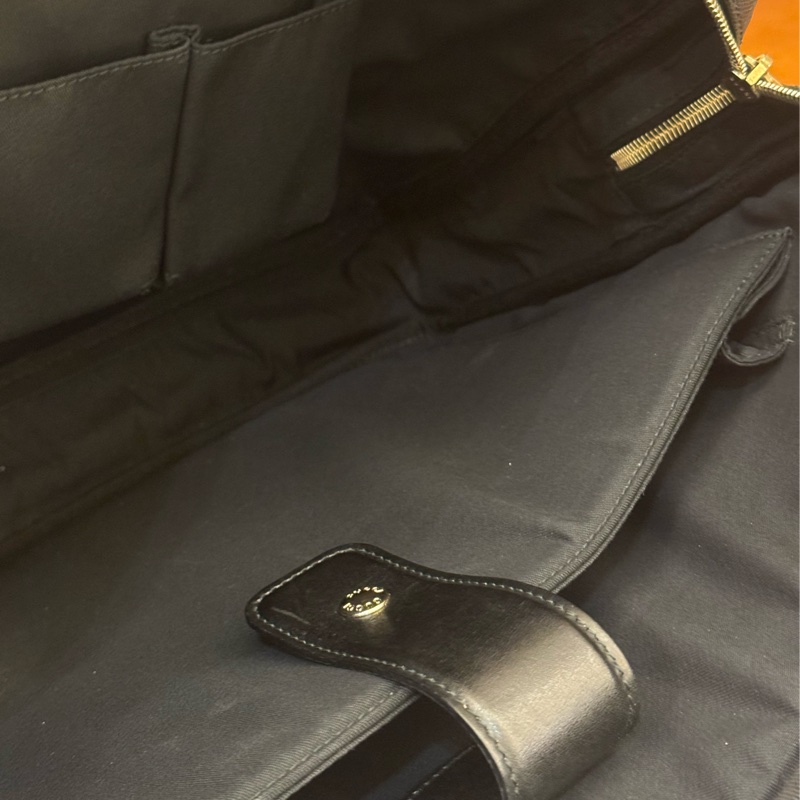 Gucci黑色手提公事包💼-44