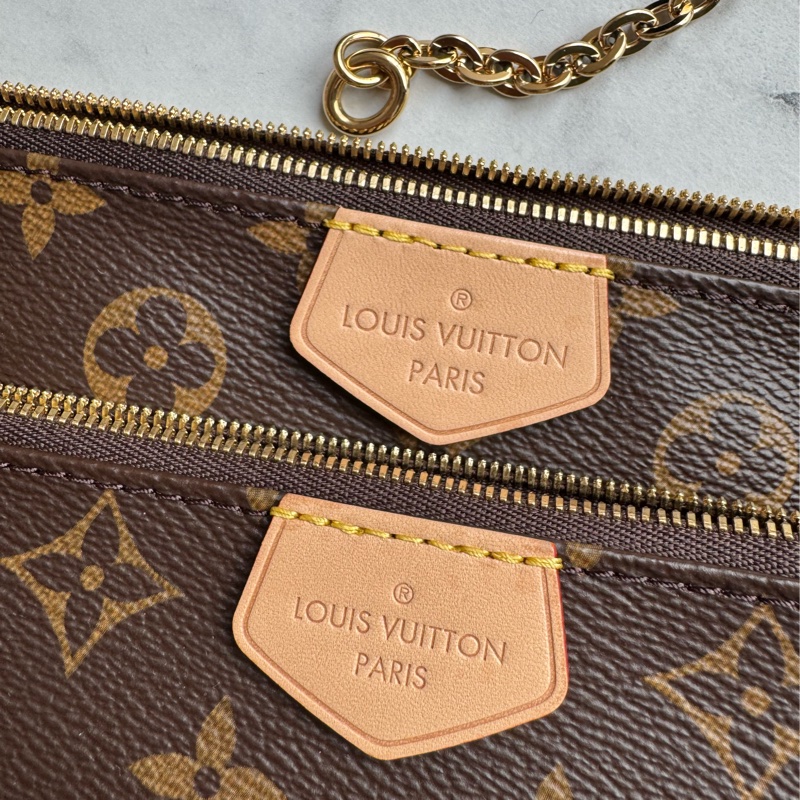 LV必收款✨✨綠寬背帶五合一麻將包-1