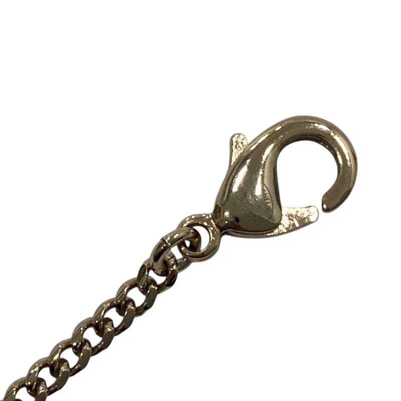 CHANEL 香奈兒 愛心 壓克力 合金 項鍊 黑色-5