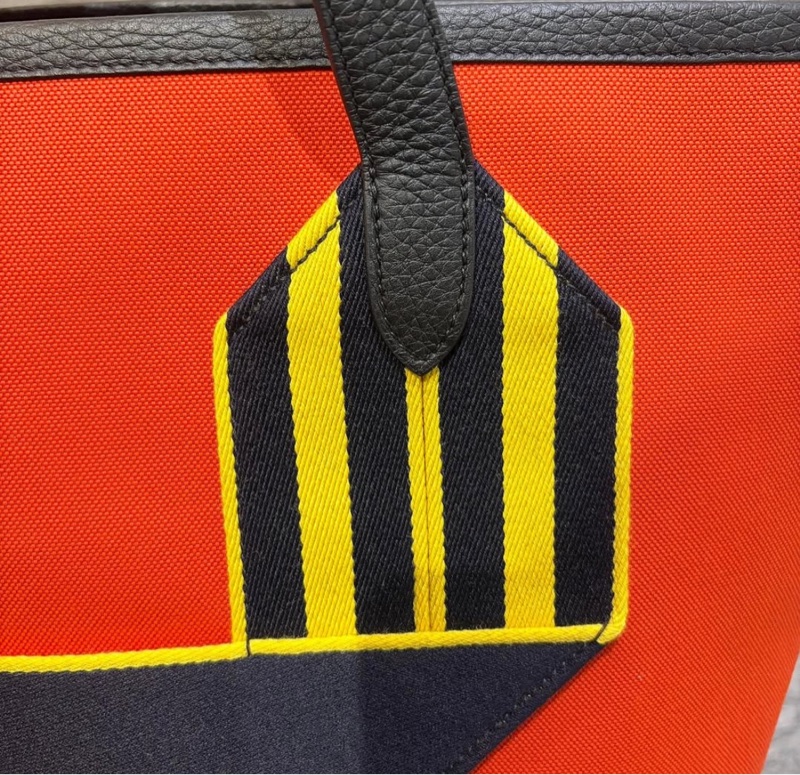 *SHIHNA名牌精品Hermès Pursangle Tote Bag u刻 橘色-1