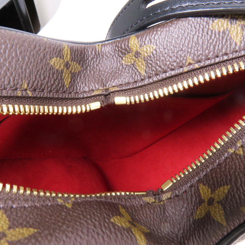 LOUIS VUITTON Monogram Sac Coeur Fall In Love金扣肩背袋棕色-9