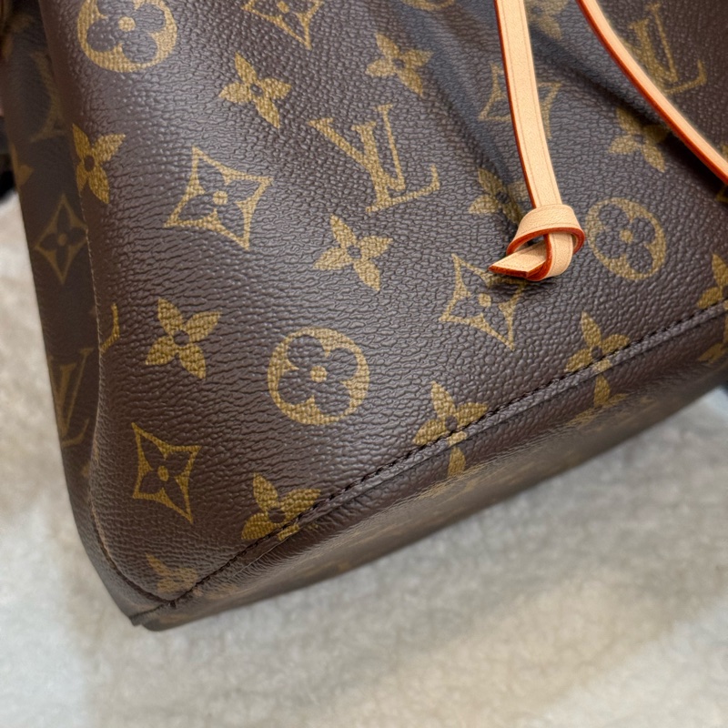 (保留中)（2025🎁台灣購證全配）LV Neo noe BB 原花新款水桶包M46581 ✨最新晶片款-8