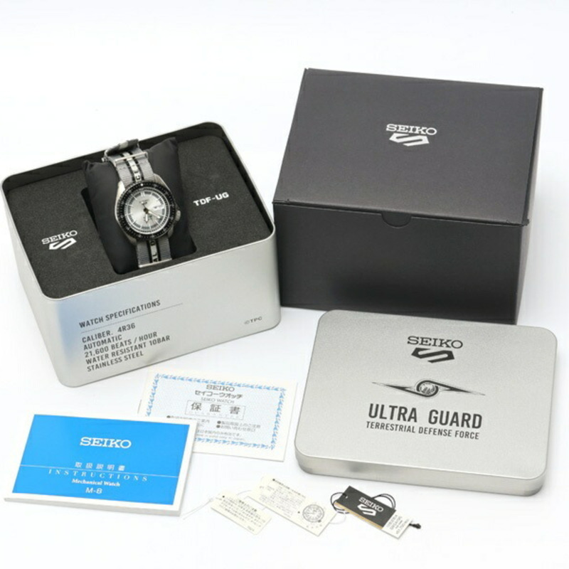 精工 5 Sports Ultra Seven 55 週年限量版型號 SBSA195 4R36-14S0 自動手錶 B-158785-8