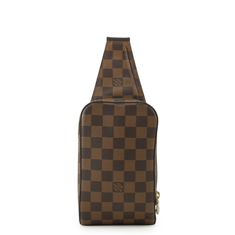 路易威登 Damier Ebene Geronimos 身體包 N51994 路易威登 男士肩腰包-0