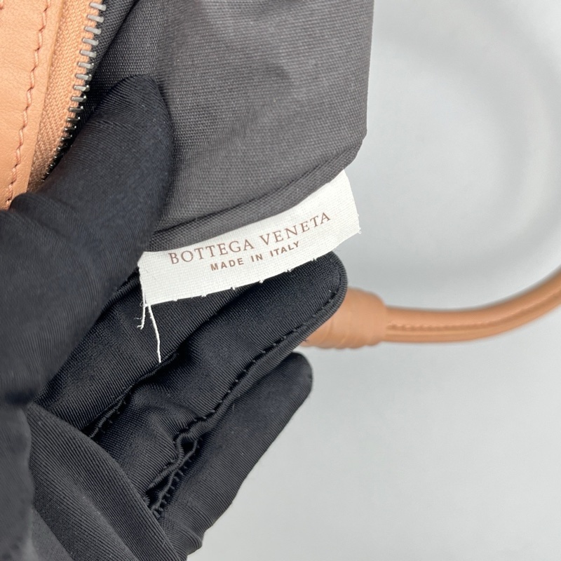 BV葆蝶家編織款托特包三文魚色 手提包 /29*18*13cm-8