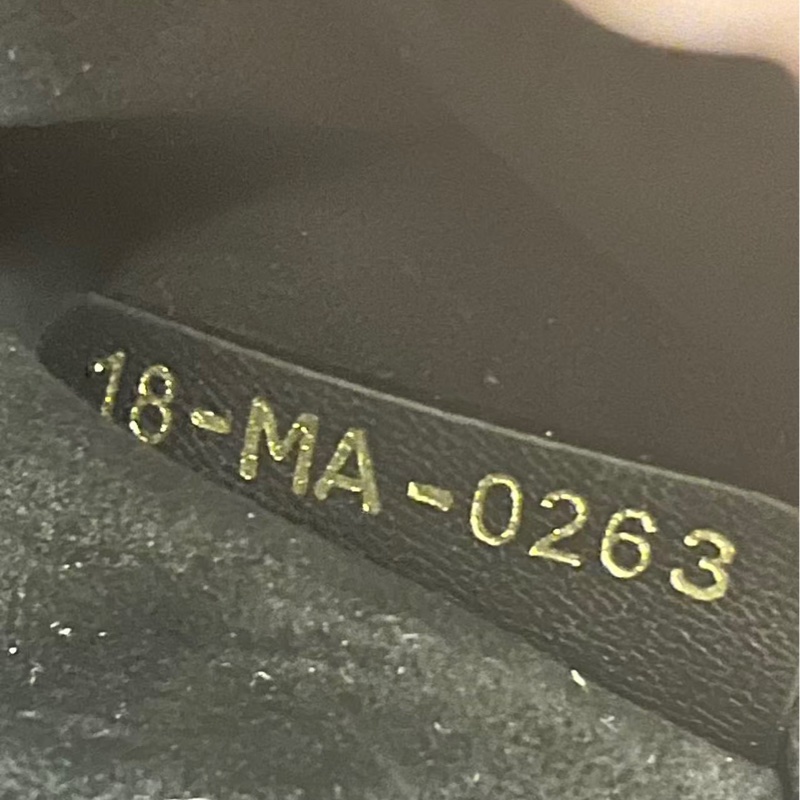 DIOR迪奧 Lady D Joy黑金小羊皮藤格紋橫版戴妃包-10