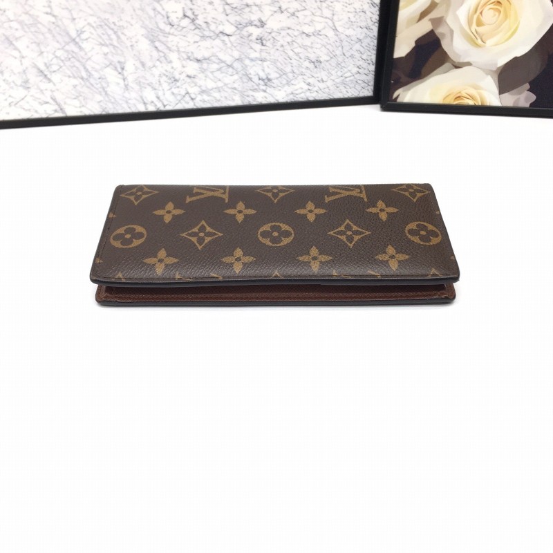 LV路易威登 老花對折錢包 長夾 銀包 18.5*8.5cm-3