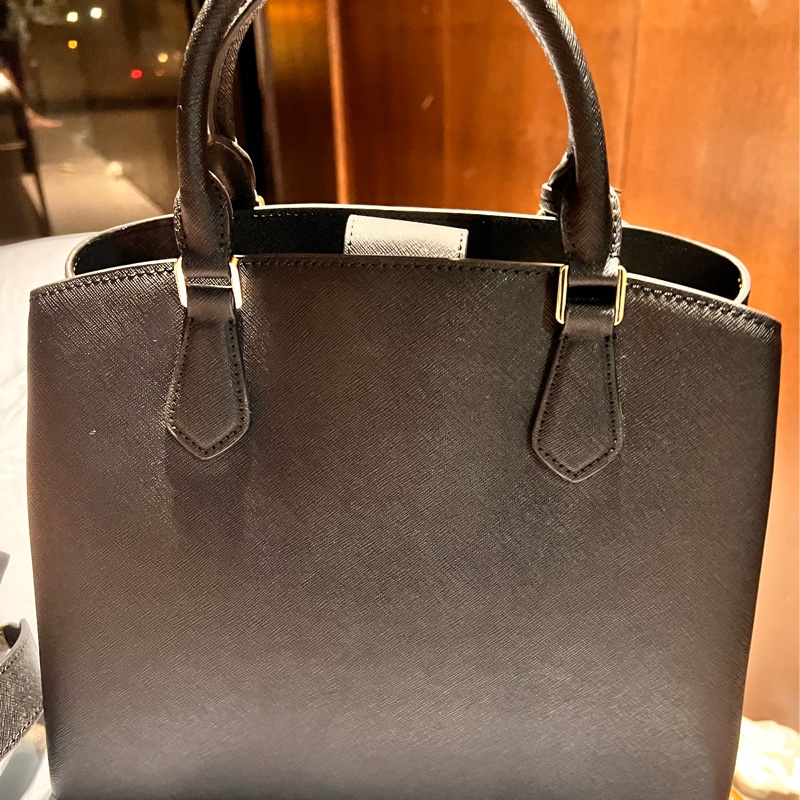 TORY BURCH Robinson 簡約皮革 女款小號手提單肩托特包-7