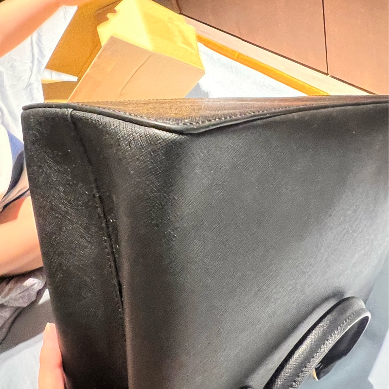 TORY BURCH Robinson 簡約皮革 女款小號手提單肩托特包-10