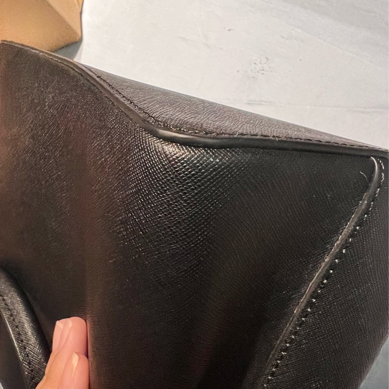 TORY BURCH Robinson 簡約皮革 女款小號手提單肩托特包-11