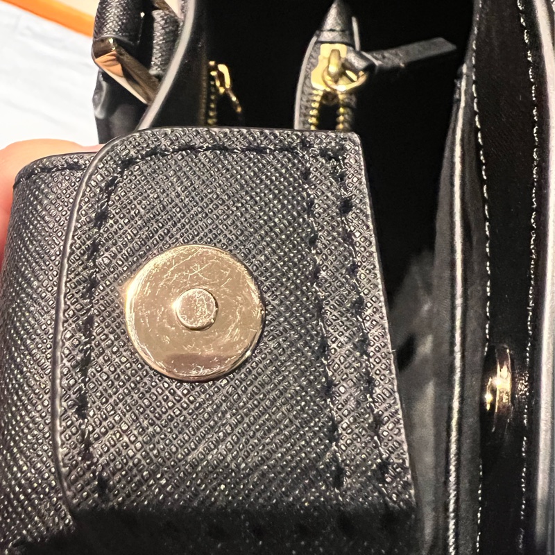 TORY BURCH Robinson 簡約皮革 女款小號手提單肩托特包-29