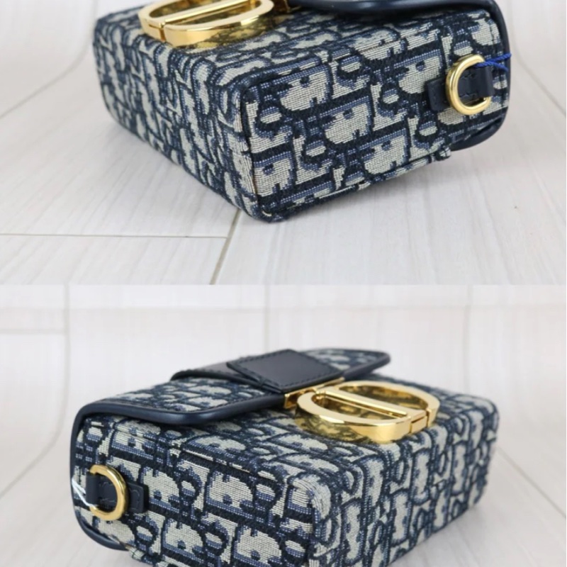 「JL精品代購」98新 Dior 蒙田小盒子-4