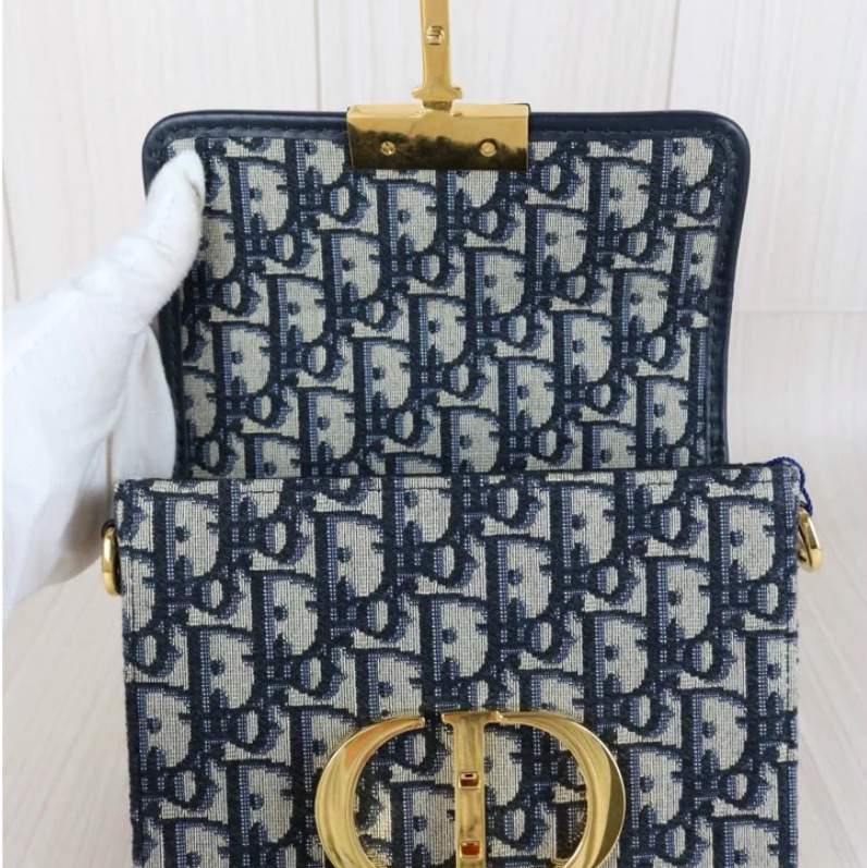 「JL精品代購」98新 Dior 蒙田小盒子-9