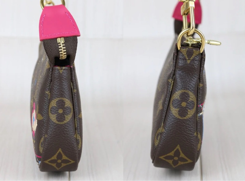 「JL精品代購」98新 LV 聖誕限量游樂園系列小麻將-3