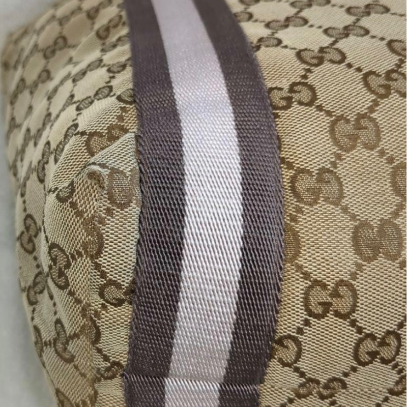 正品 GUCCI 古馳 手提包 托特包 稀有色 購物包 A4 可 小資精選-14