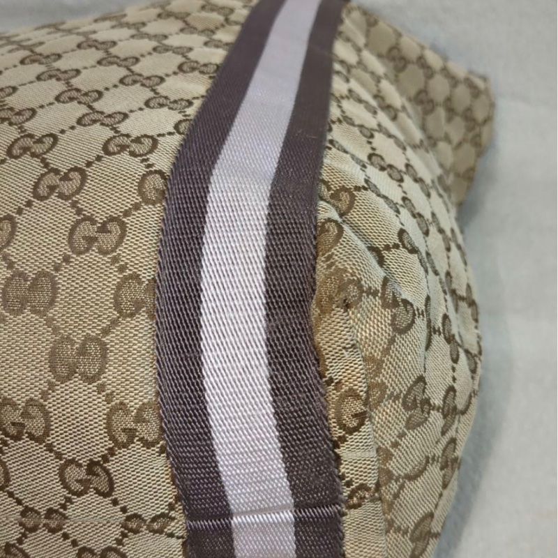 正品 GUCCI 古馳 手提包 托特包 稀有色 購物包 A4 可 小資精選-15