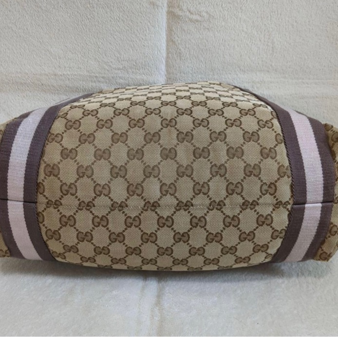 正品 GUCCI 古馳 手提包 托特包 稀有色 購物包 A4 可 小資精選-24
