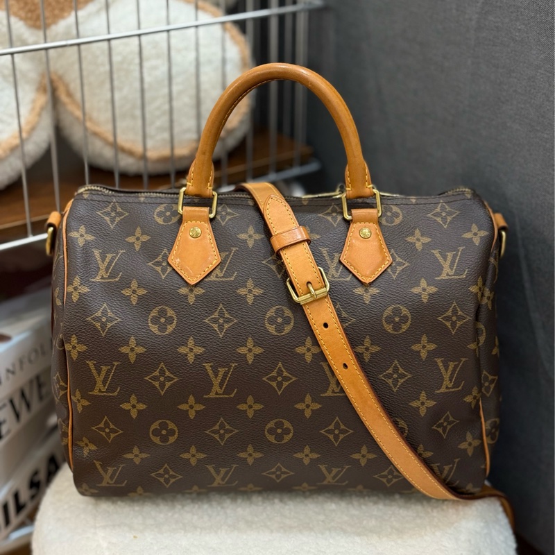 Lv speedy 30 背帶款-1