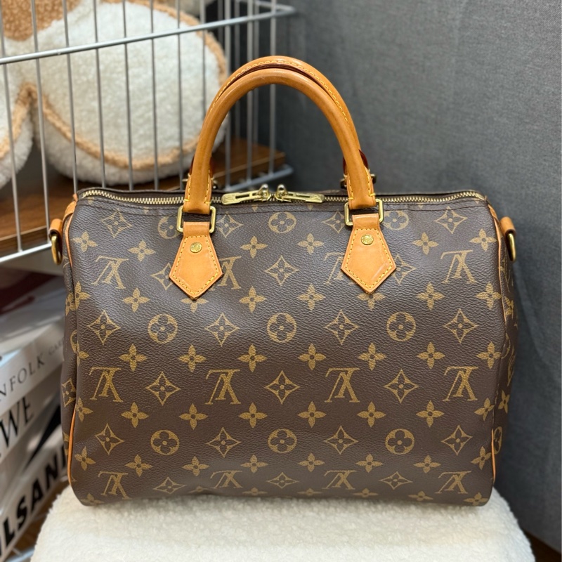 Lv speedy 30 背帶款-2