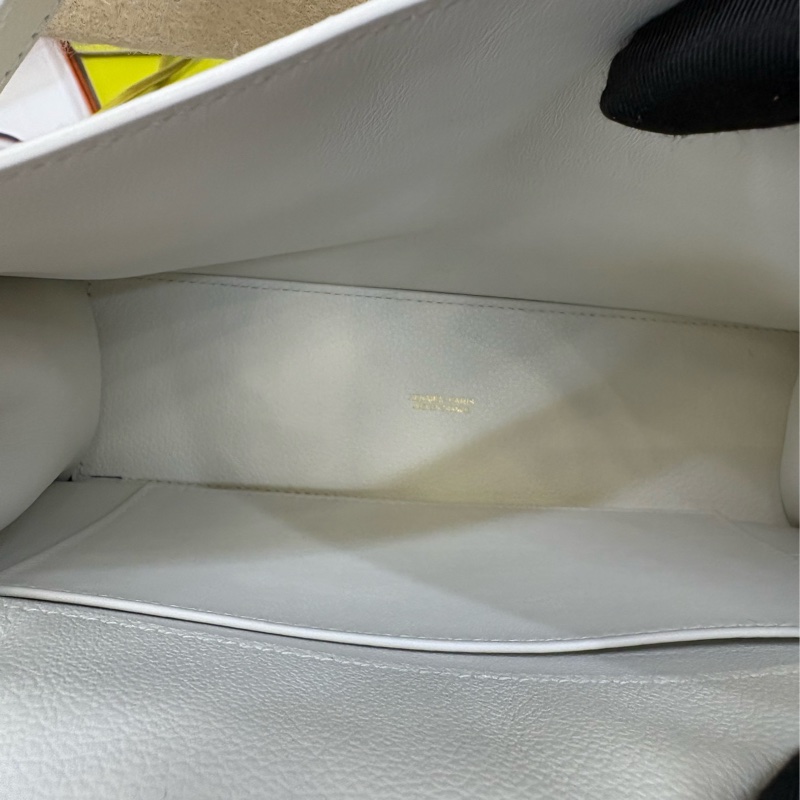 Hermès 愛馬仕 Kelly Danse 白色金扣 B刻-8