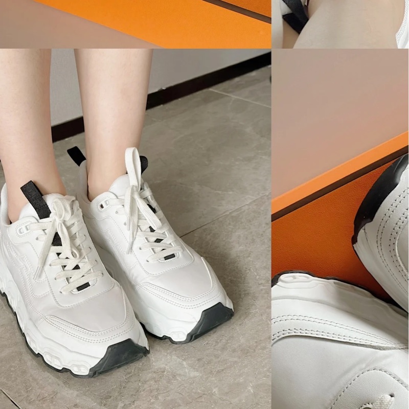 Hermes 愛馬仕 最新豬鼻 黑白熊貓配色 運動鞋 39號-0