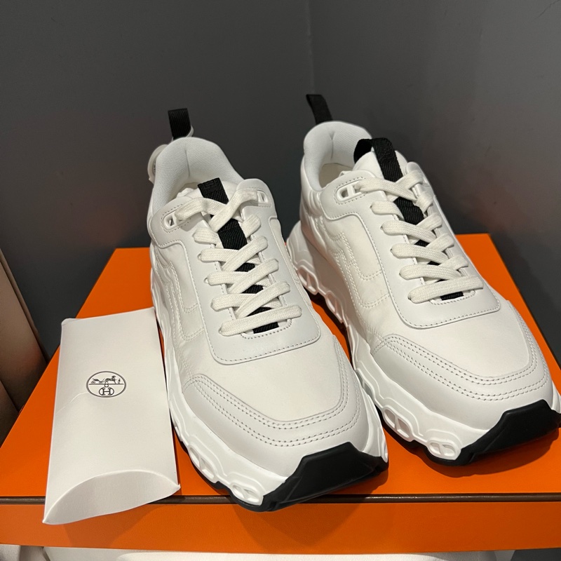 Hermes 愛馬仕 最新豬鼻 黑白熊貓配色 運動鞋 39號-1