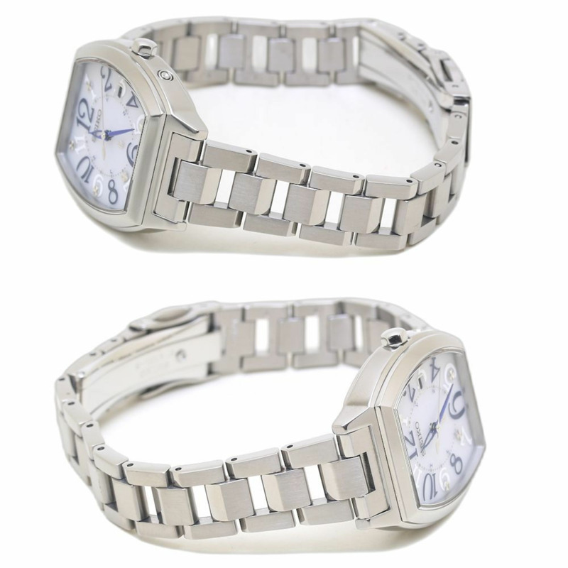 SEIKO Lukia 標準系列 SSVW091 1B22-0BC0 女士不銹鋼手錶 130430-2