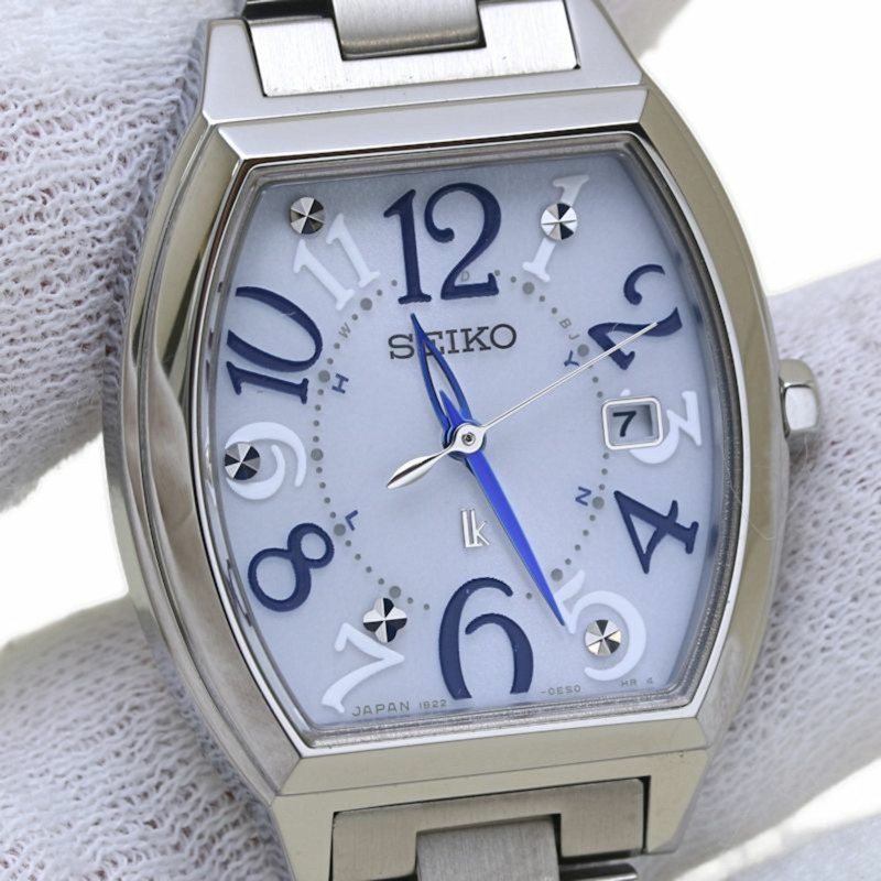 SEIKO Lukia 標準系列 SSVW091 1B22-0BC0 女士不銹鋼手錶 130430-4