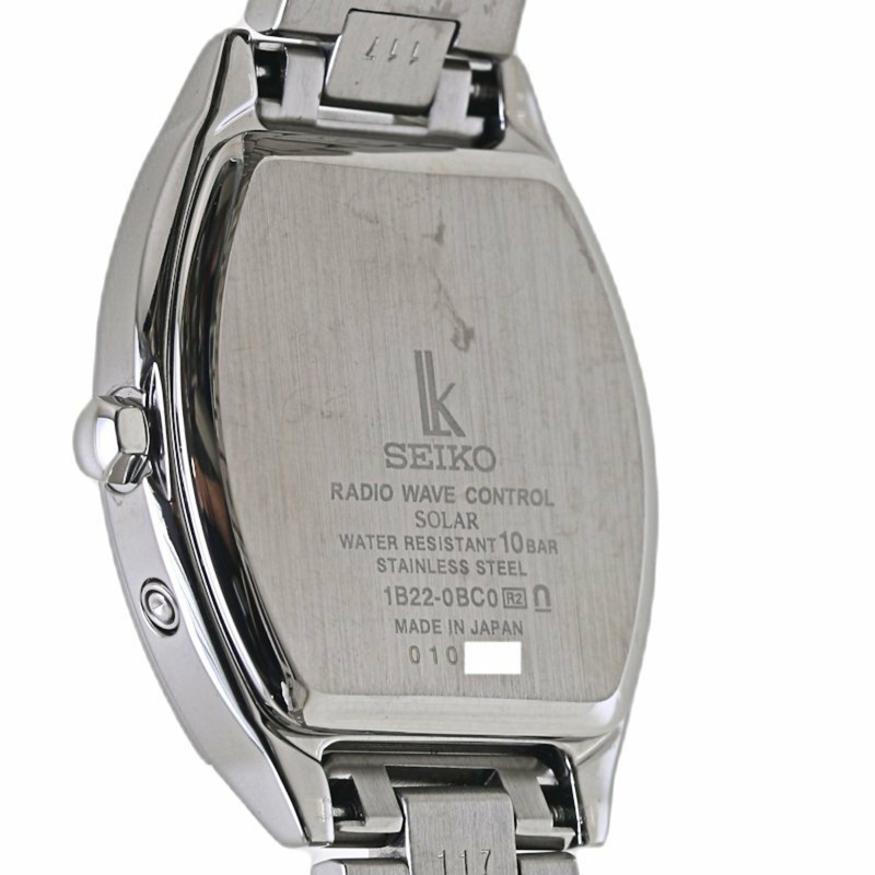 SEIKO Lukia 標準系列 SSVW091 1B22-0BC0 女士不銹鋼手錶 130430-5