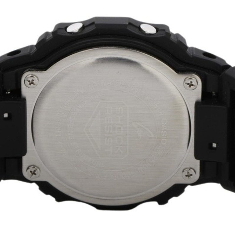 CASIO G-SHOCK Utility 黑色系列 DW-5600BCE-1DR 男士數位石英錶，附錶盤、不鏽鋼、樹脂和生態布料-6