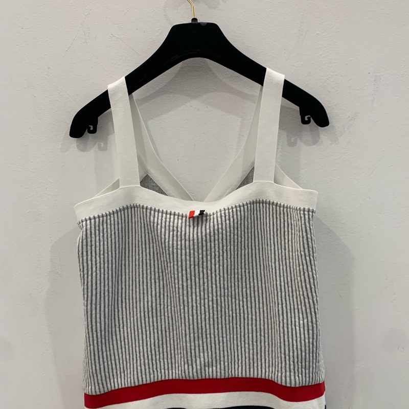 ❤️ THOM BROWNE 時尚吊帶背心-2