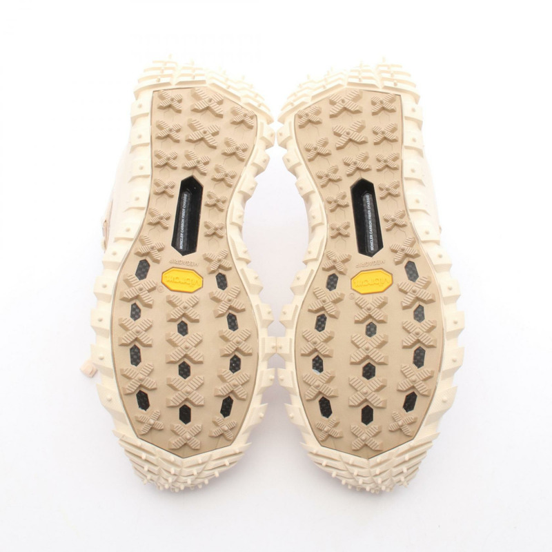MONCLER TRAILGRIP 運動鞋，皮革/聚醯胺材質，米色/多色，#37，全新女款-3