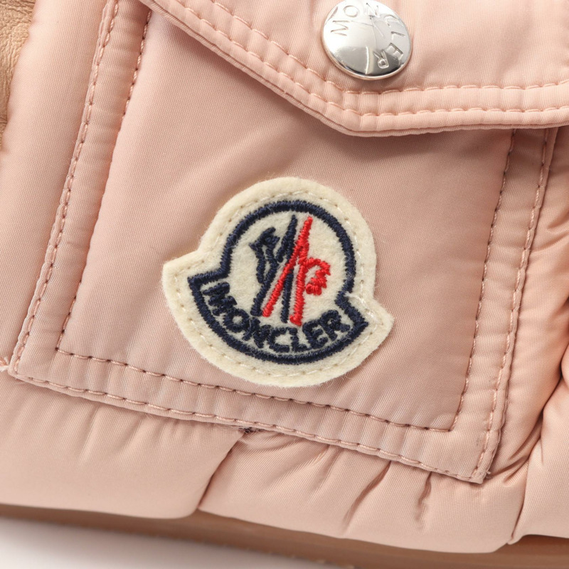 MONCLER MON POCKET MULE 涼鞋 4M00040M508051J38 布料粉紅 全新 女款-6
