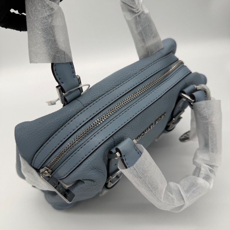 【存放未使用♥️】Michael Kors 寶寶藍 皮革 手提包 斜背包-5