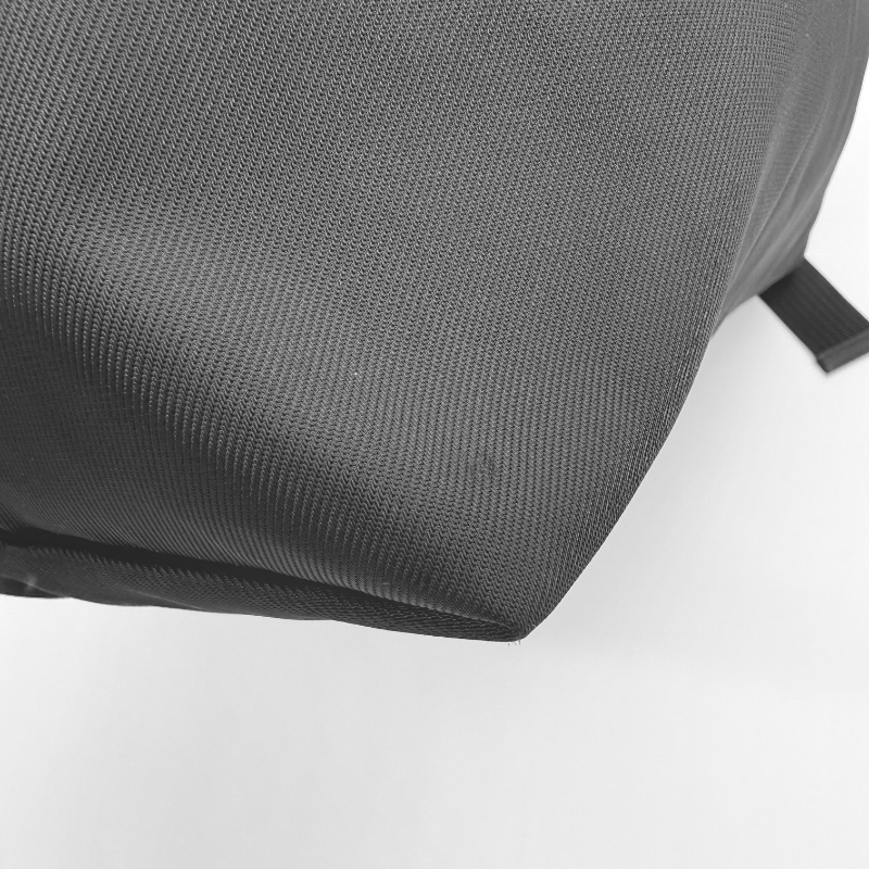 LONGCHAMP 黑色尼龍 手提托特包 旅行袋-9